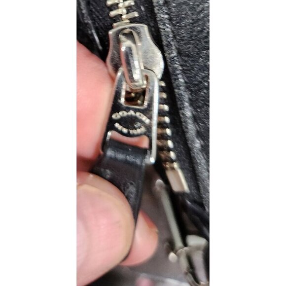 AUTHENTIC Coach F33806 Colette Smooth Black Leather Satchel Purse-EUC - Picture 10 of 13